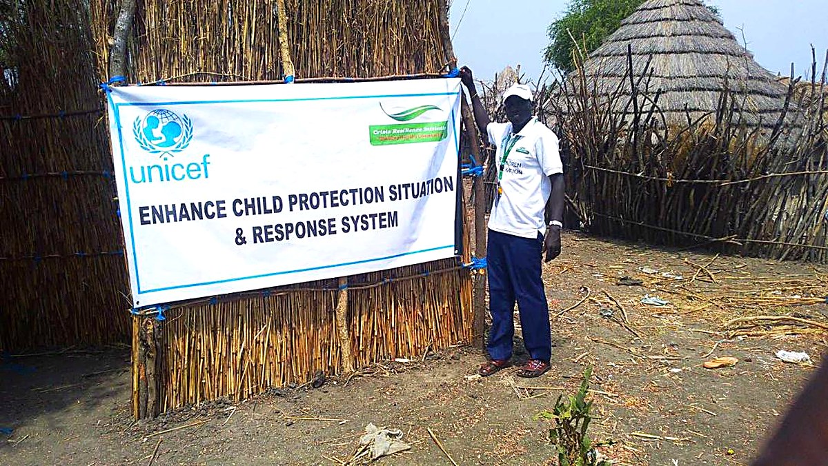 Child protection program in Nasir supported by UNICEF
