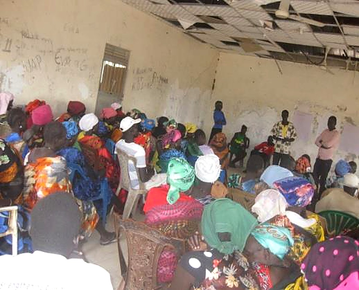 Community session with women